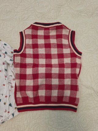 Conjunto navideño bebé 6-9 meses