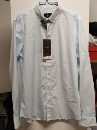 Camisa Springfield Celeste Talla M