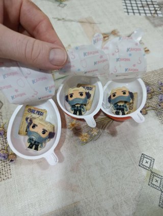 Figuras One Piece Huevos Kinder Joy