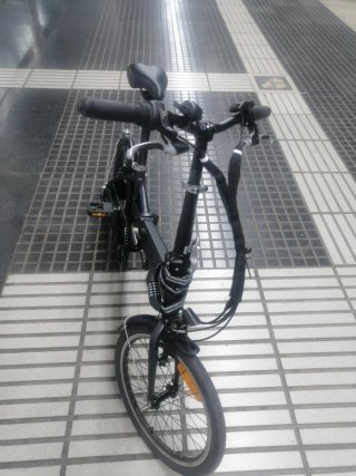 Bicicleta eléctrica BTW In 500e 450€ está palleja