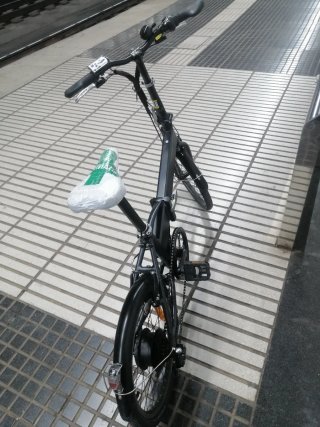 Bicicleta eléctrica BTW In 500e 450€ está palleja