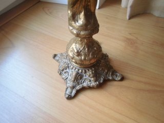 ANTIGUO CANDELABRO DE CINCO BRAZOS EN BRONCE