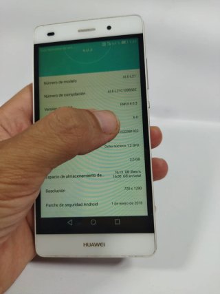 Huawei P8 lite Blanco/Plateado