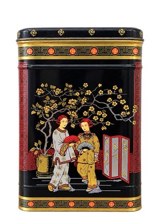Caja Metálica Vintage Oriental Mount Everest Tea