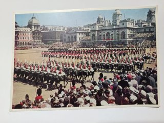 Lote 5 Postales Gigantes Londres De Luxe Vintage