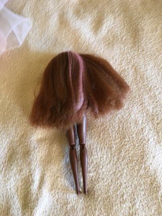 Barbie Morena Pelo Largo Rosa