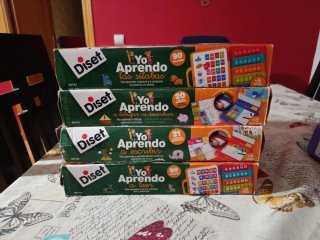Lote 4 Juegos: Aprender a leer, escribir,dibujar..