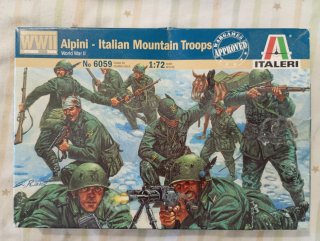 ITALERI Italian Alpini Mountain Troops WW2 1/72