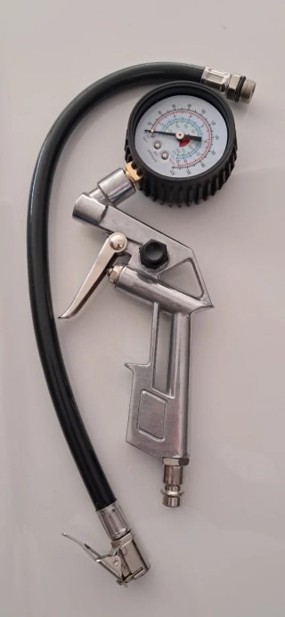 Pistola Manómetro Aire Coche