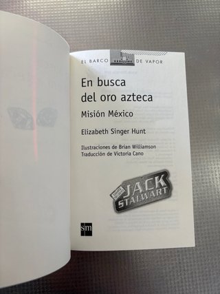 LIBRO: En busca del oro azteca