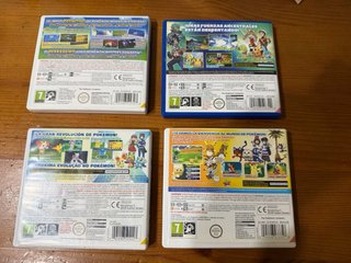 Pack 4 Juegos Pokémon Nintendo 3DS