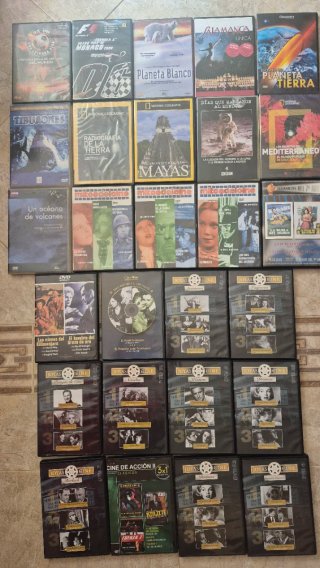 Lote 12, Películas y Documentales, 10 x 6 euros