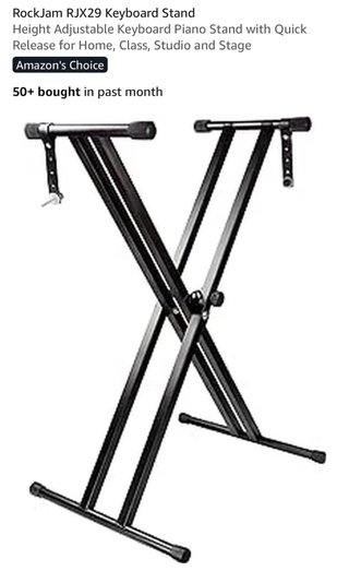 Soporte Teclado RockJam RJX29 Ajustable