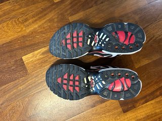 Nike TN Talla 44 Negro/Rojo