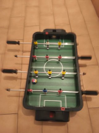 Futbolín y Air Hockey 2 en 1