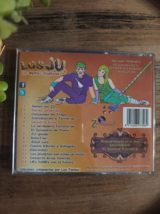 CD Zascanduri Los JU Juguetes Abandonados 2014