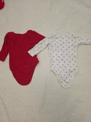 Lote 2 bodies bebé 9-12 meses