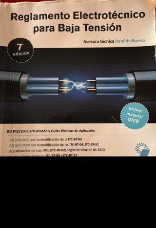*Reglamento Electrotécnico para Baja Tensión 7....