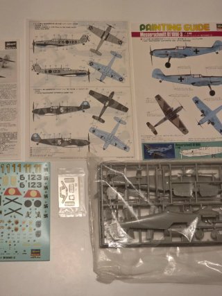 Maqueta Hasegawa Bf 109 E3 1/48