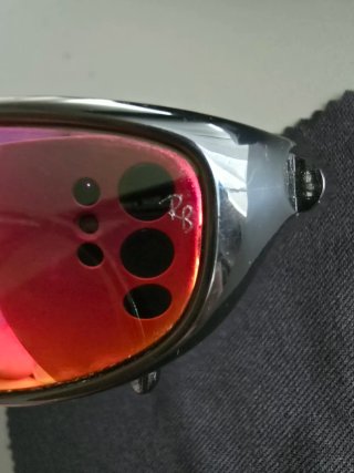 Gafas de Sol Ray-Ban rb4014 Raider Negras Rojas