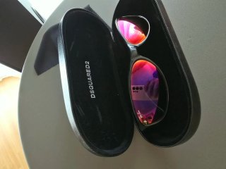 Gafas de Sol Ray-Ban rb4014 Raider Negras Rojas
