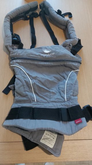 Mochila Portabebés Manduca Gris