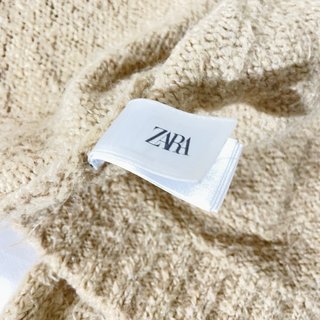 Zara Cardigan Donna Taglia S Senape Cropped