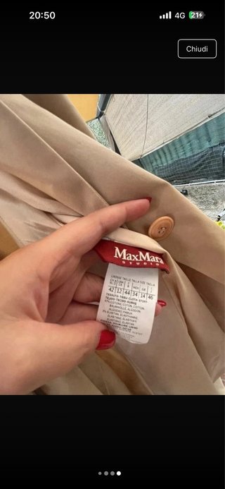 Completo MaxMara Giacca e Pantalone Beige