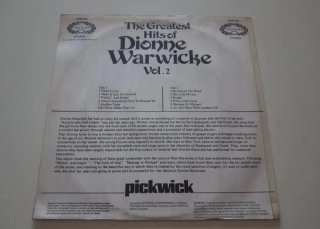 Vinilo Dionne Warwicke Greatest Hits Vol. 2