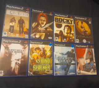 Lote 8 Juegos PlayStation 2 PS2