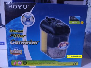 Filtro exterior acuario pecera canister externo
