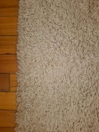 Alfombra pasillo beige 80x300