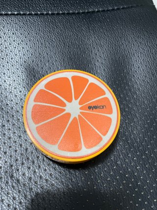 Caja de lentillas Eyekan Naranja