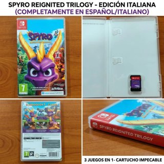 Spyro Reignited Trilogy Nintendo Switch Español/It