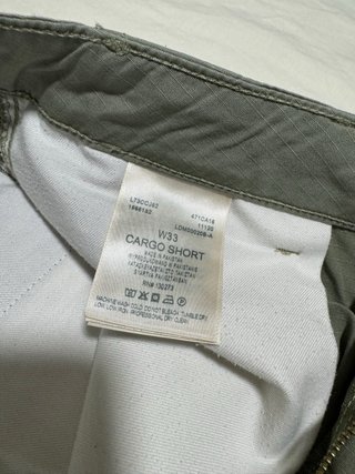 Pantalón corto cargo Lee Talla 42/44 Verde