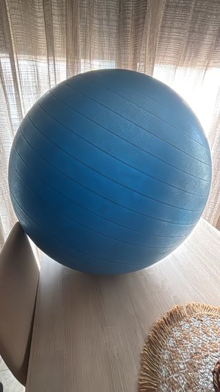 Pelota Fitball Pilates Azul