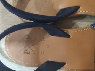 Lote 2 pares menorquinas T 42 en perfecto estado