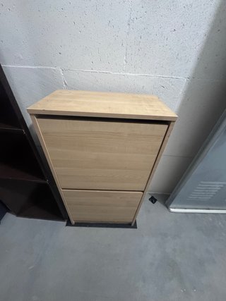 Zapatero 2 pisos madera
