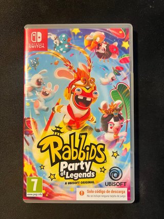 Rabbids Party of Legends Nintendo Switch Caratula