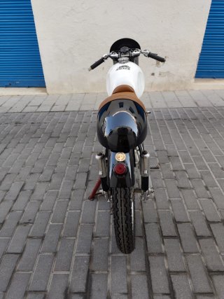 Moto de carreras Fopi  ( montesa + bultaco)