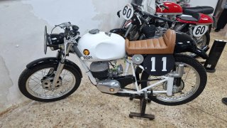 Moto de carreras Fopi  ( montesa + bultaco)