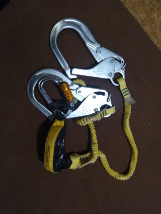 Petzl ABSORBICA-Y con conectores
