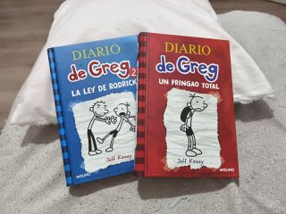 El diario de Greg...libros 1 y 2