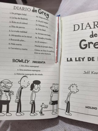 El diario de Greg...libros 1 y 2
