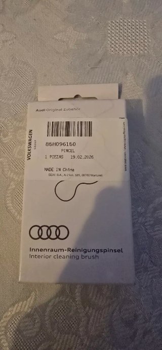 Cepillo Limpieza Interior Audi Original 85H096160