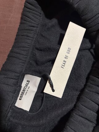 Pantalón Essentials Oversize Negro