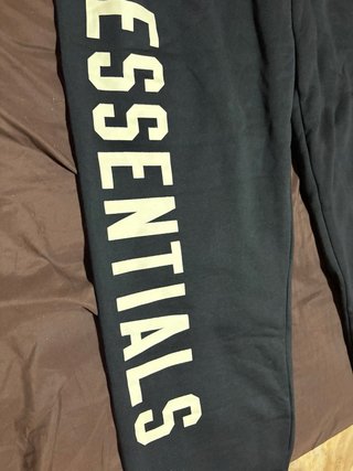 Pantalón Essentials Oversize Negro
