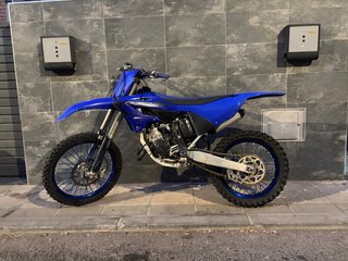 Moto Cross Azul