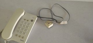 Teléfono fijo Philips blanco