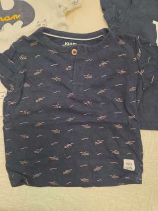 7 Camisetas Verano Bebé 9 Meses